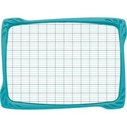 Ardoise effaçable à sec incassable 27,5x20cm, 1 côté uni/1 côté seyès, coloris aléatoires - Ma Rentrée Facile