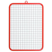 Ardoise effaçable à sec 19x26cm, 1 face unie /1 face quadrillée 10x10 - Ma Rentrée Facile