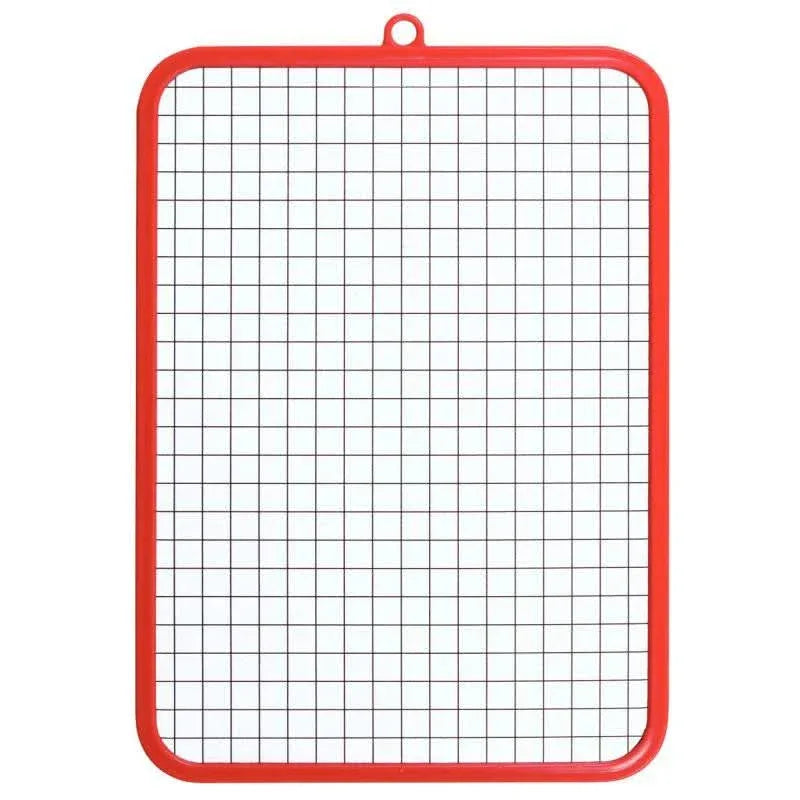 Ardoise effaçable à sec 19x26cm, 1 face unie /1 face quadrillée 10x10 - Ma Rentrée Facile