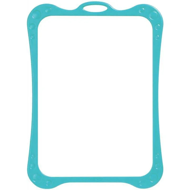 Ardoise effaçable à sec 20 x 28,5 cm + chiffonette + feutre Maped 1 face uni/1 face seyès, coloris aléatoires - Ma Rentrée Facile