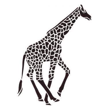 Assortiment de 6 pochoirs Animaux sauvages A4 - Ma Rentrée Facile