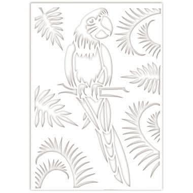 Assortiment de 6 pochoirs Animaux sauvages A4 - Ma Rentrée Facile