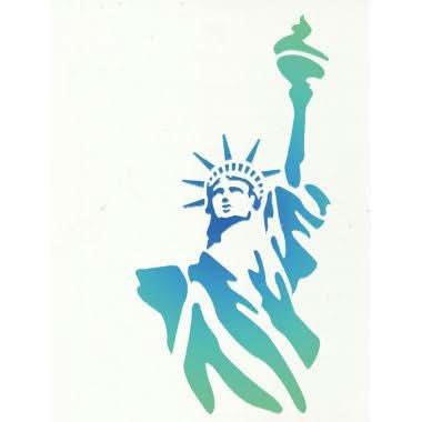 Assortiment de 6 pochoirs Monuments du monde A4 - Ma Rentrée Facile