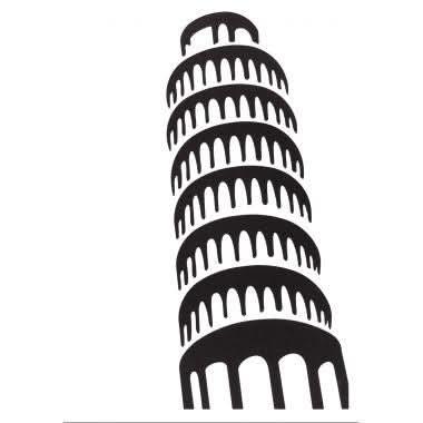 Assortiment de 6 pochoirs Monuments du monde A4 - Ma Rentrée Facile