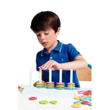 Atelier abaques niveau 1 pour 2 enfants Nathan - Ma Rentrée Facile