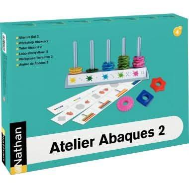 Atelier abaques niveau 2 pour 2 enfants Nathan - Ma Rentrée Facile