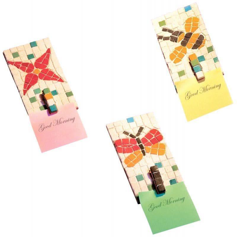 Atelier créatif mosaïques 12 pense-bêtes à décorer - Ma Rentrée Facile