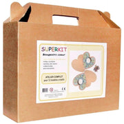 Atelier créatif mosaïques de 12 bougeoirs en forme de c?ur à décorer - Ma Rentrée Facile