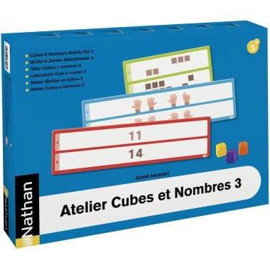 Atelier cubes et nombres 3 Nathan - Ma Rentrée Facile