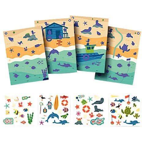 Atelier gommettes multi thématiques connectables - Ma Rentrée Facile