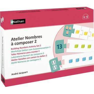 Atelier Nombres à composer 2 pour 2 enfants Nathan - Ma Rentrée Facile