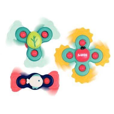 Baby spinners à ventouse, 3 pièces - Ma Rentrée Facile