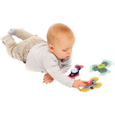 Baby spinners à ventouse, 3 pièces - Ma Rentrée Facile