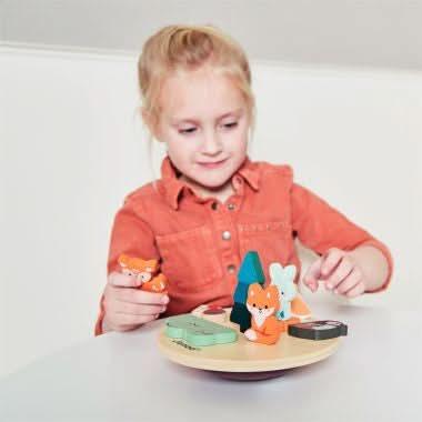 Balancier écosystème en bois, 14 pièces JANOD - Ma Rentrée Facile