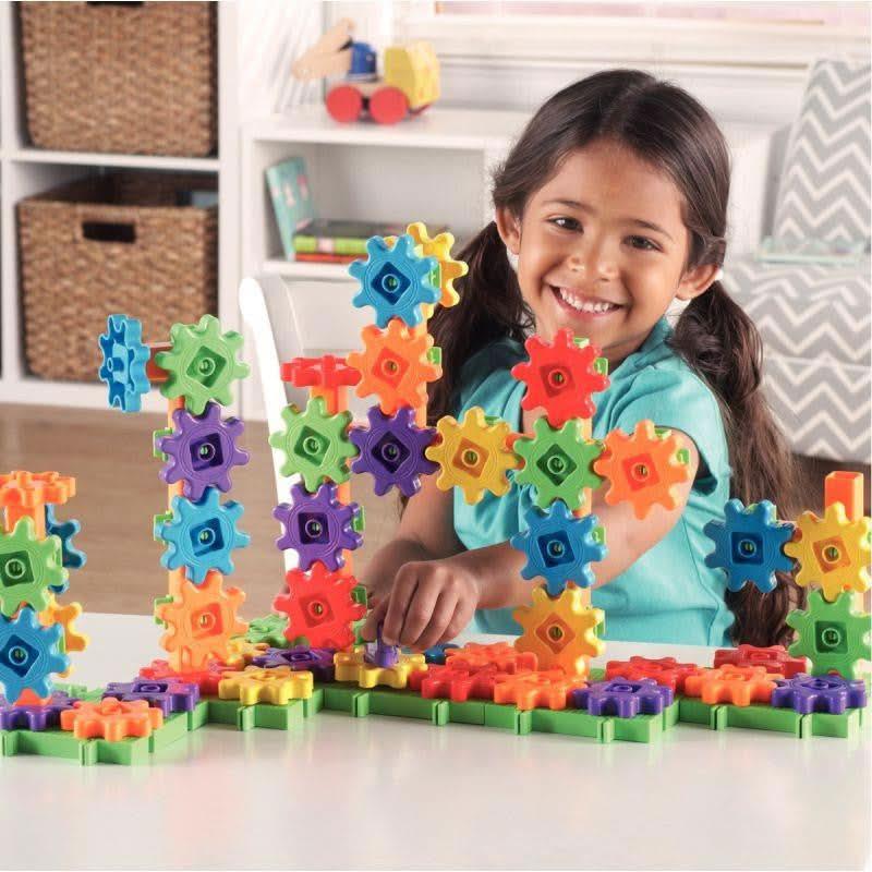 Baril 150 pièces de maxi engrenages - Ma Rentrée Facile