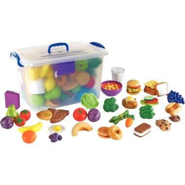 Baril de 100 aliments maxi en plastique - Ma Rentrée Facile