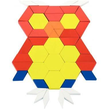 Baril de 250 mosaïques en bois assorties - Ma Rentrée Facile