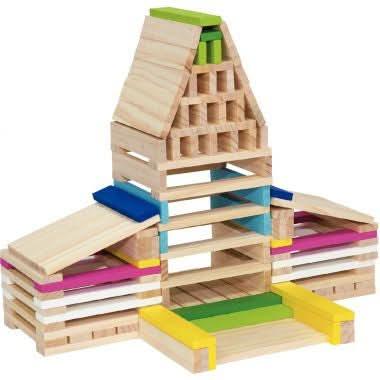 Baril de 250 planchettes en bois assorties - Ma Rentrée Facile