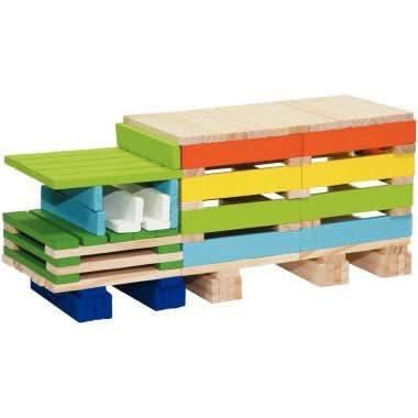 Baril de 250 planchettes en bois assorties - Ma Rentrée Facile