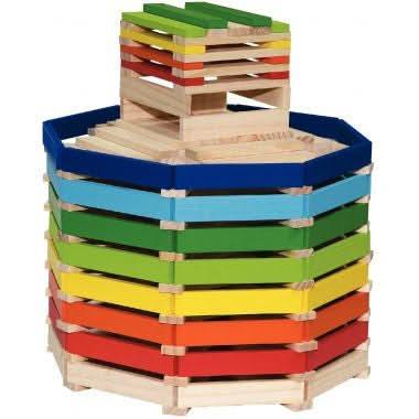 Baril de 250 planchettes en bois assorties - Ma Rentrée Facile