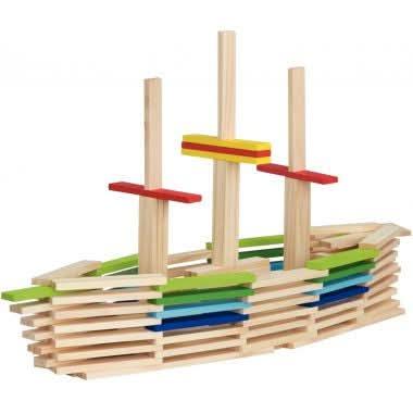 Baril de 250 planchettes en bois assorties - Ma Rentrée Facile