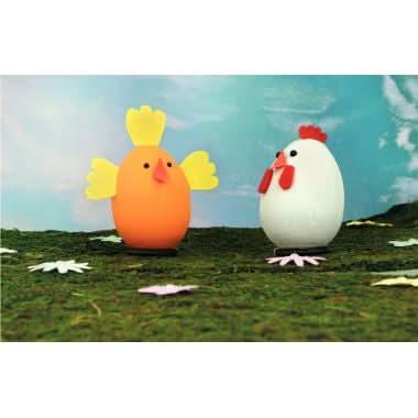 Baril de 48 oeufs en plastique blanc - Ma Rentrée Facile