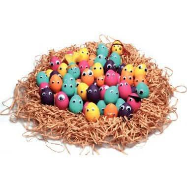 Baril de 48 oeufs en plastique blanc - Ma Rentrée Facile