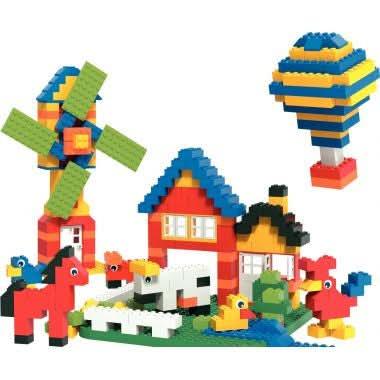 Baril de 500 petites briques de construction BLOX - Ma Rentrée Facile