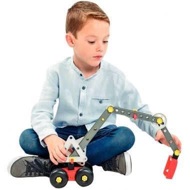 Baril 191 pièces en plastique + 8 fiches d'activités MECANIKO - Ma Rentrée Facile