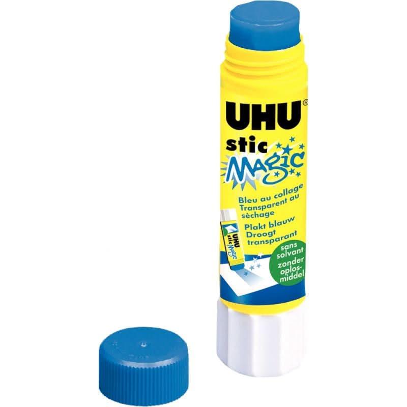 Bâton de colle 8,2g UHU Magic Color - Ma Rentrée Facile