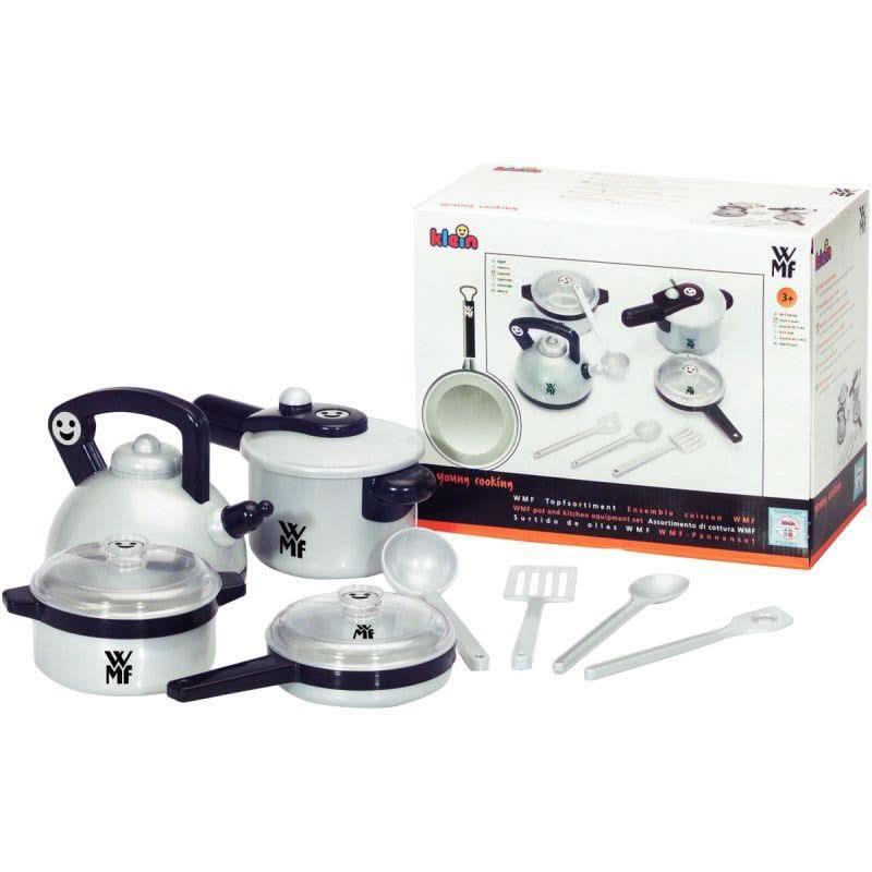 Batterie de cuisine en plastique 8 pièces Klein - Ma Rentrée Facile