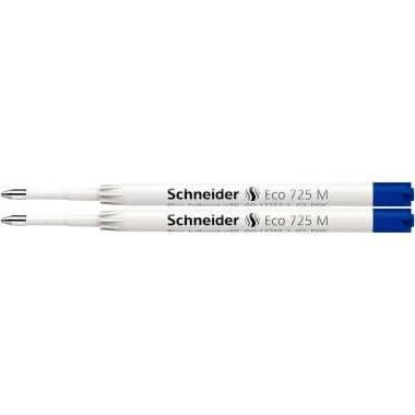 Blister 2 recharges eco 725M Schneider bleu - Ma Rentrée Facile