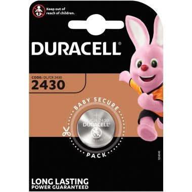 Blister de 1 Pile Lithium 3V CR2430 DURACELL - Ma Rentrée Facile