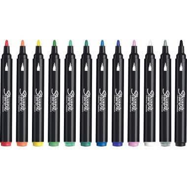 Blister de 12 marqueurs Sharpie créative assortis - Ma Rentrée Facile