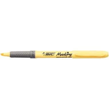 Pochettes de 4 surligneurs Bic Highlighter grip pastel assortis - Ma Rentrée Facile