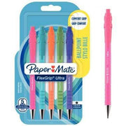 Blister de 5 stylos bille Flexgrip Ultra Bright, encre bleue - Ma Rentrée Facile