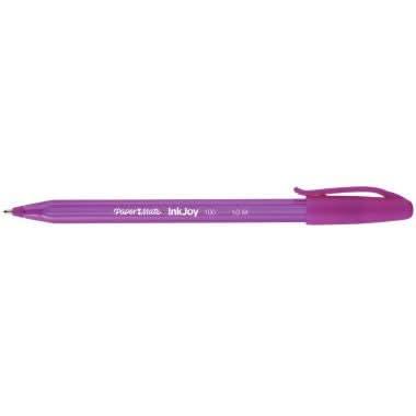 Blister de 8 stylos bille Papermate InkJoy 100 fun pointe moyenne assortis - Ma Rentrée Facile