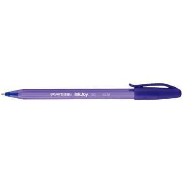 Blister de 8 stylos bille Papermate InkJoy 100 fun pointe moyenne assortis - Ma Rentrée Facile