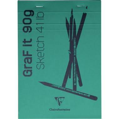 Bloc croquis blanc Graf It format 14,8x21 cm - Ma Rentrée Facile