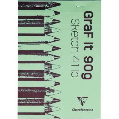 Bloc croquis blanc Graf It format 14,8x21 cm - Ma Rentrée Facile