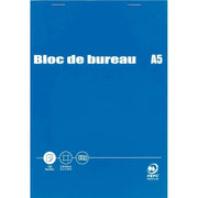 Bloc de bureau, A5, 100 feuilles 60g, 5x5 - Ma Rentrée Facile