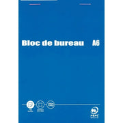 Bloc de bureau, A6, 100 feuilles 60g, 5x5 - Ma Rentrée Facile