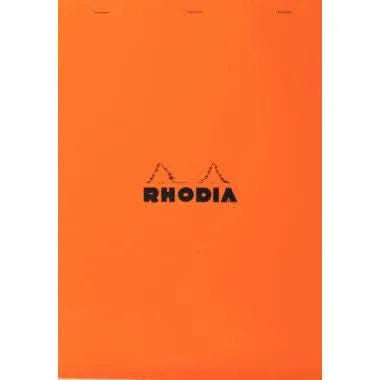 Bloc de bureau, RHODIA, 11x17, 80 feuilles blanches micro perforées détachables, 80g, 5x5 - Ma Rentrée Facile