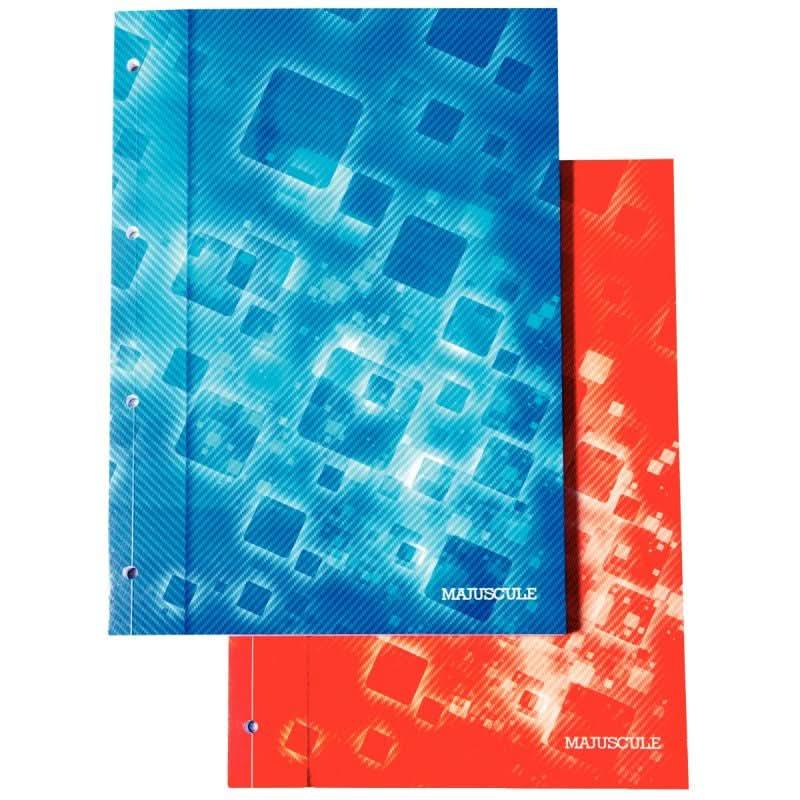 Bloc de cours 200 pages perforées format 21X29,7cm, séyès, 90g, blanc - Ma Rentrée Facile