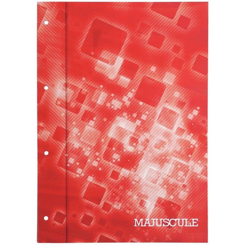 Bloc de cours 200 pages perforées format 21X29,7cm, séyès, 90g, blanc - Ma Rentrée Facile