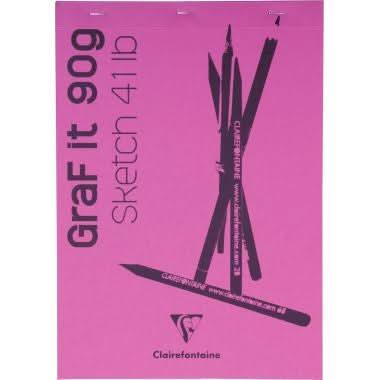 Bloc croquis blanc Graf It, format 21x29,7 - Ma Rentrée Facile