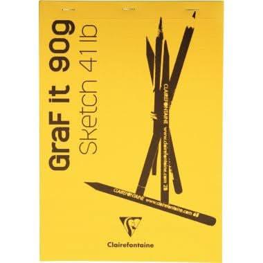 Bloc croquis blanc Graf It, format 21x29,7 - Ma Rentrée Facile
