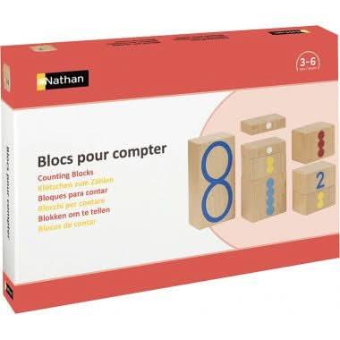 Blocs pour compter Nathan - Ma Rentrée Facile