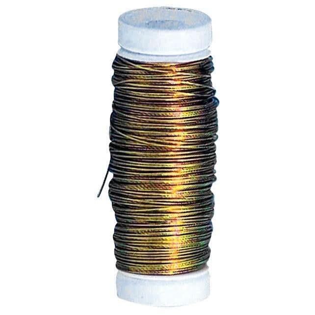 Bobine 40m de fil laiton. diamètre 0,4 mm - Ma Rentrée Facile