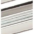 Bobine de 250m/7mm de bolduc lisse argent métallisé - Ma Rentrée Facile